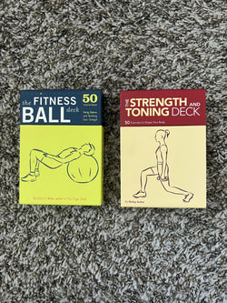 Fitness Strength and Toning Deck | 100 Exercises - Toning, Balance and Building Core Strength