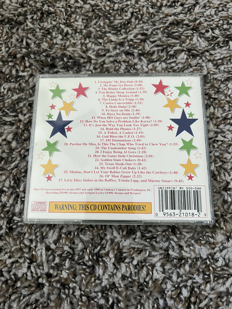 Unzippin' My Doodah CD - Capitol Steps