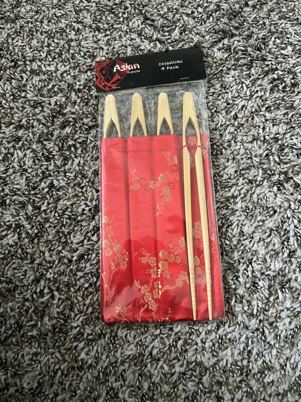Asian Fusion Chopsticks 4 Pack x2